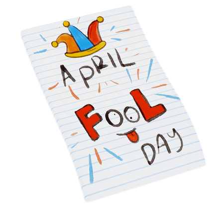 April Fools' Card  3D Icon