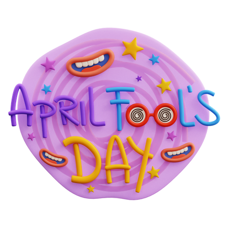 April Fools Day  3D Icon