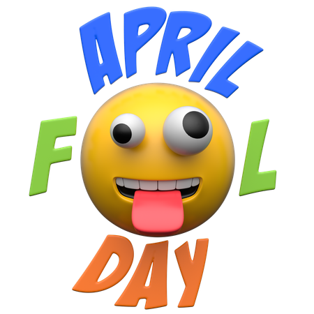 April Fools Day  3D Icon