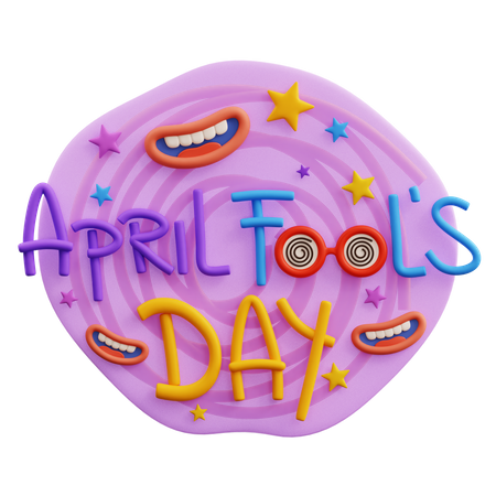 April Fools Day  3D Icon
