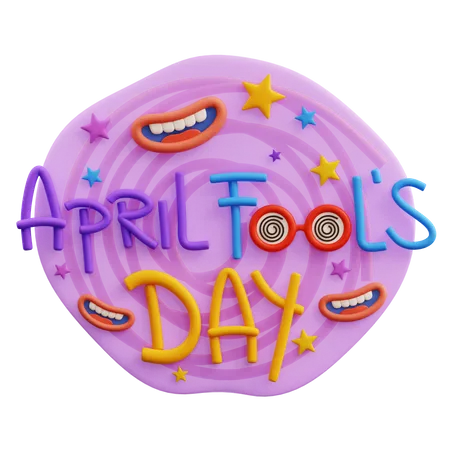 April Fools Day 3D Icon