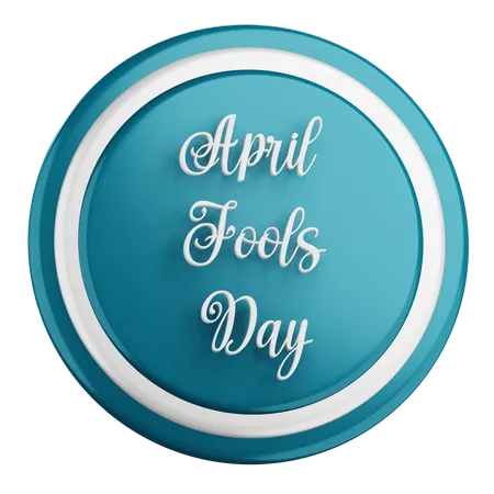 3 D April Fools Day Icon With Transparent Background 3D Icon