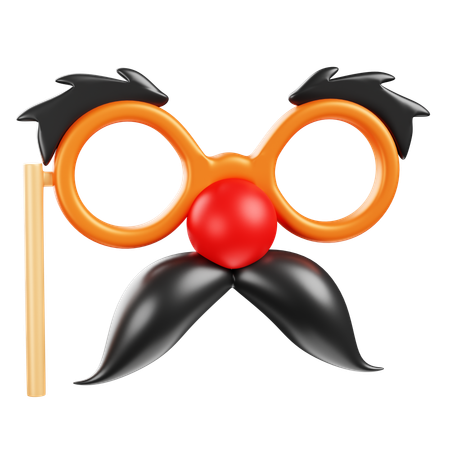 April Fools' Mask  3D Icon