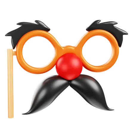 April Fools' Mask  3D Icon