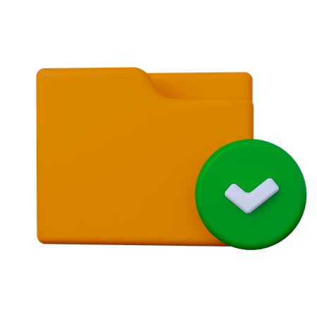 Aprobar  3D Icon