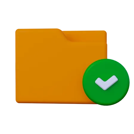 Aprobar  3D Icon