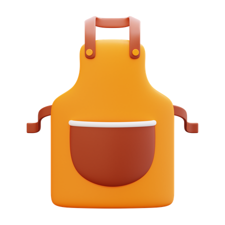 Apron  3D Icon