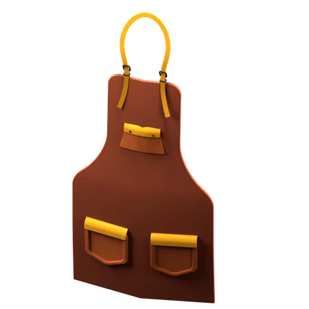 Apron  3D Icon