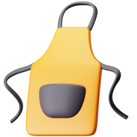 Apron  3D Icon