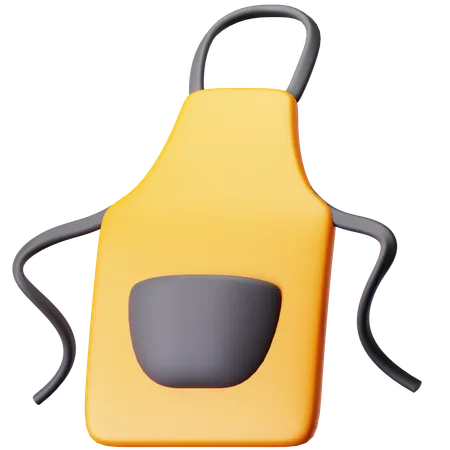 Apron  3D Icon