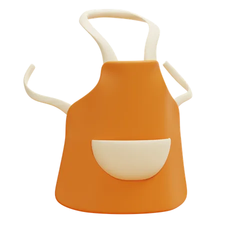 Apron  3D Icon