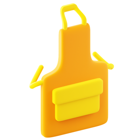 Apron  3D Icon