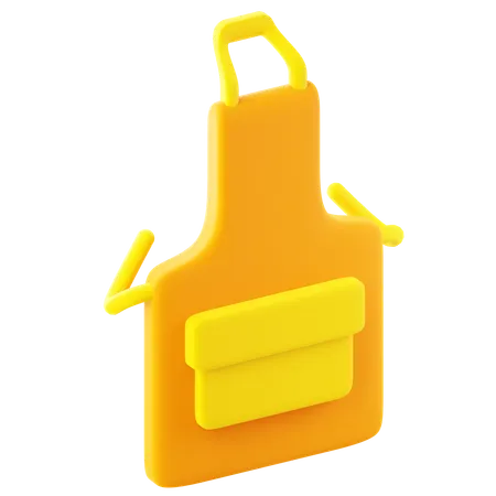Apron  3D Icon