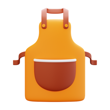 Apron  3D Icon
