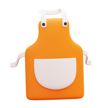 Apron  3D Icon