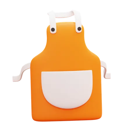 Apron  3D Icon