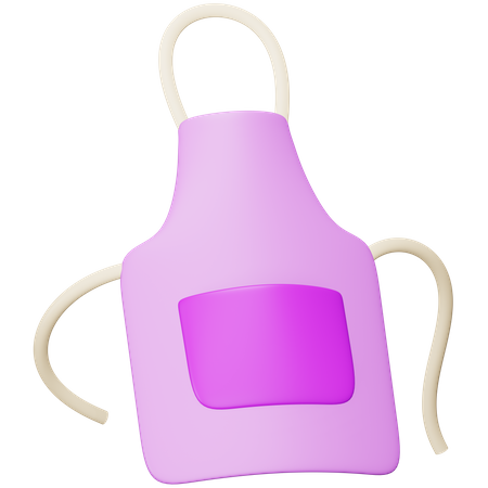 Apron  3D Icon