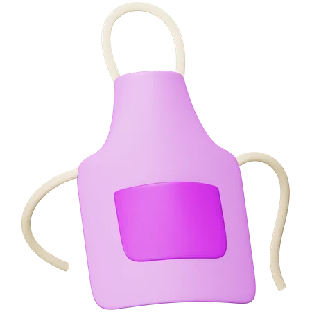 Apron  3D Icon