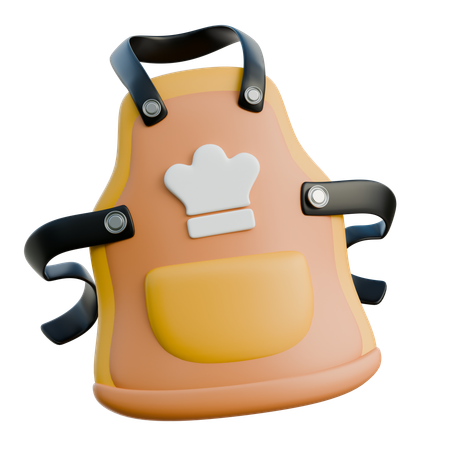 Apron  3D Icon