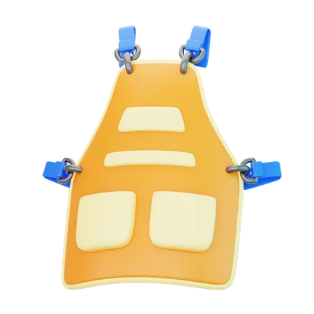 Apron  3D Icon