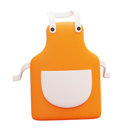 Apron  3D Icon