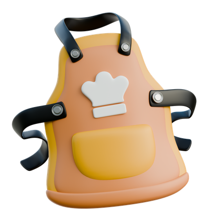 Apron  3D Icon