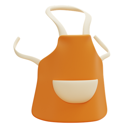 Apron  3D Icon