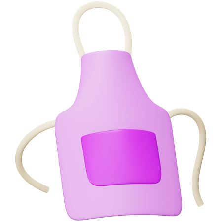 Apron  3D Icon