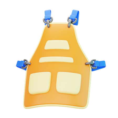 Apron  3D Icon