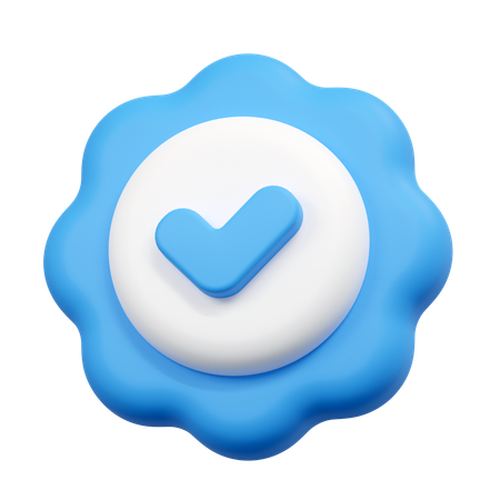 Aprovação  3D Icon
