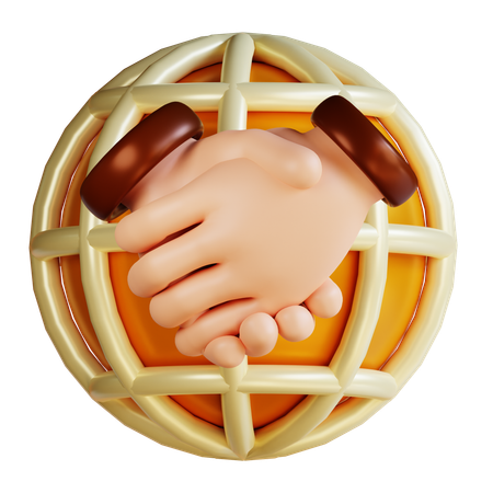 Aprovação Global  3D Icon