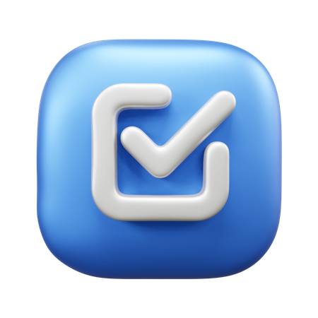 Aprovado  3D Icon