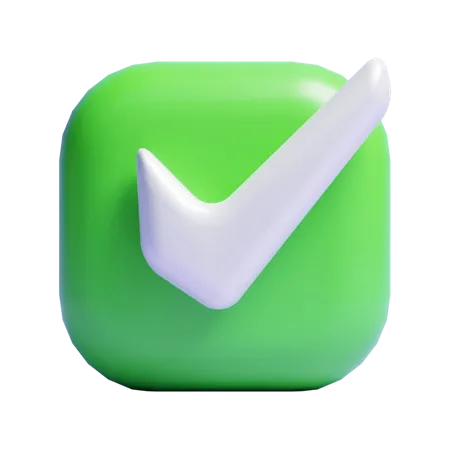 Aprovado  3D Icon