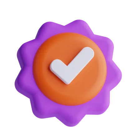 Aprovar  3D Icon