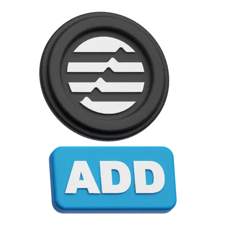Aptos add  3D Icon