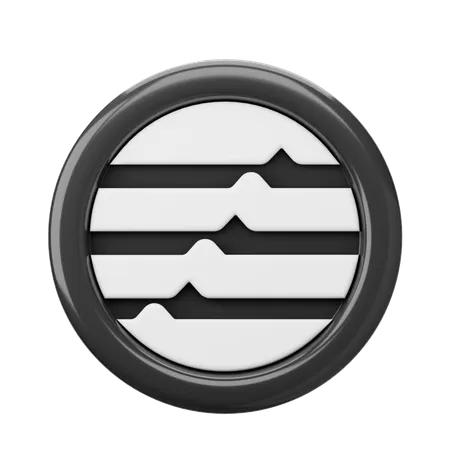 Aptos APT Coin  3D Icon