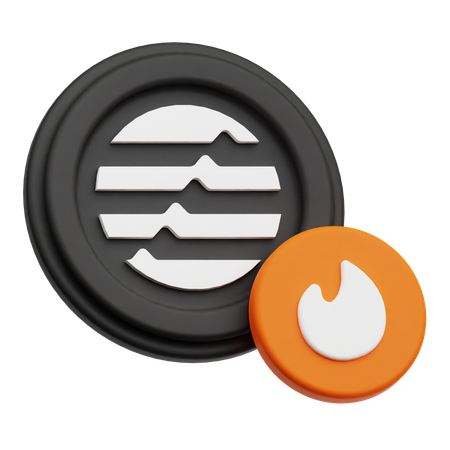 Aptos Burn  3D Icon