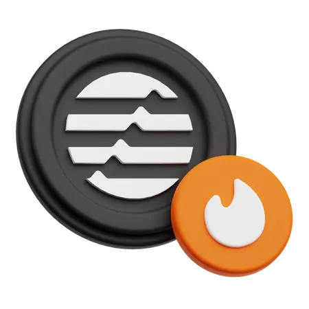 Aptos Burn  3D Icon