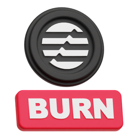 Aptos Burn  3D Icon