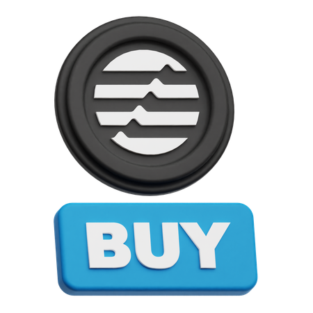 Aptos Buy  3D Icon