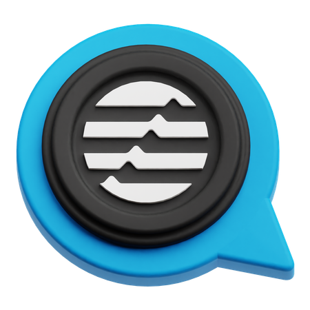 チャット アパート  3D Icon