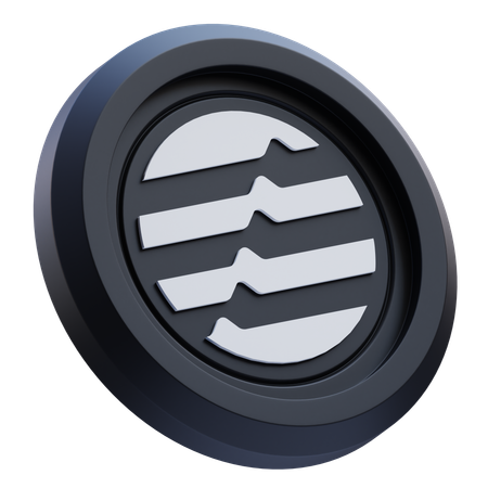 Criptomoneda Aptos  3D Icon