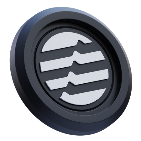 Aptos Cryptocurrency  3D Icon