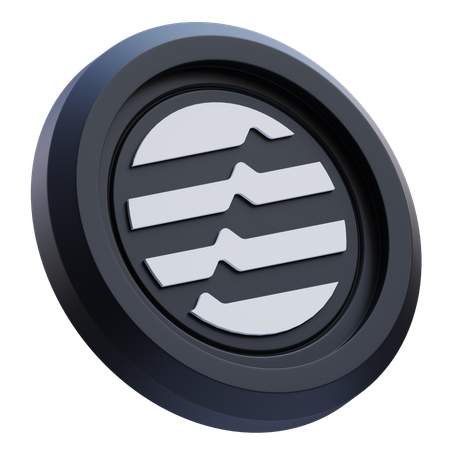 Aptos Cryptocurrency  3D Icon
