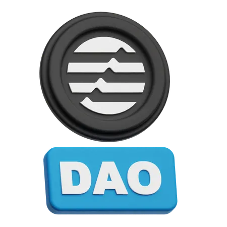 Aptos Dao  3D Icon