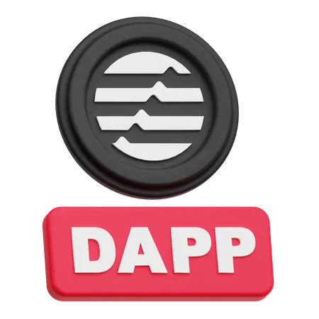 Compatível com dapp  3D Icon
