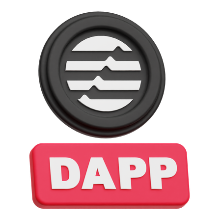Aptos Dapp  3D Icon
