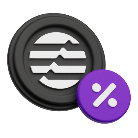 適切な割引  3D Icon