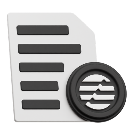 適切な文書  3D Icon