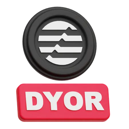 Aptos dyor  3D Icon